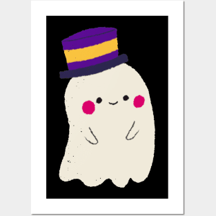 Cute Ghost Posters and Art
